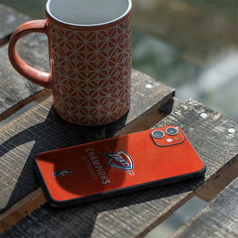 2025 NBA Champions Oklahoma City Thunder iPhone 11 Skin